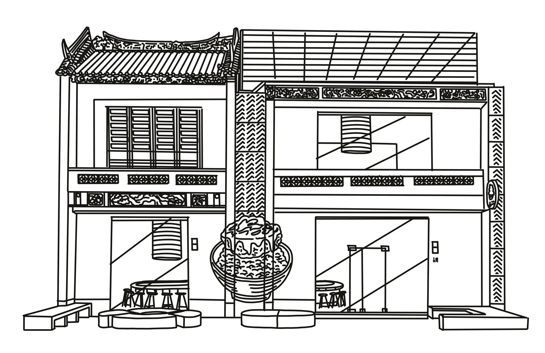広州 天徳広場店の外観